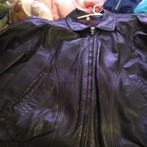 Men’s leather jacket